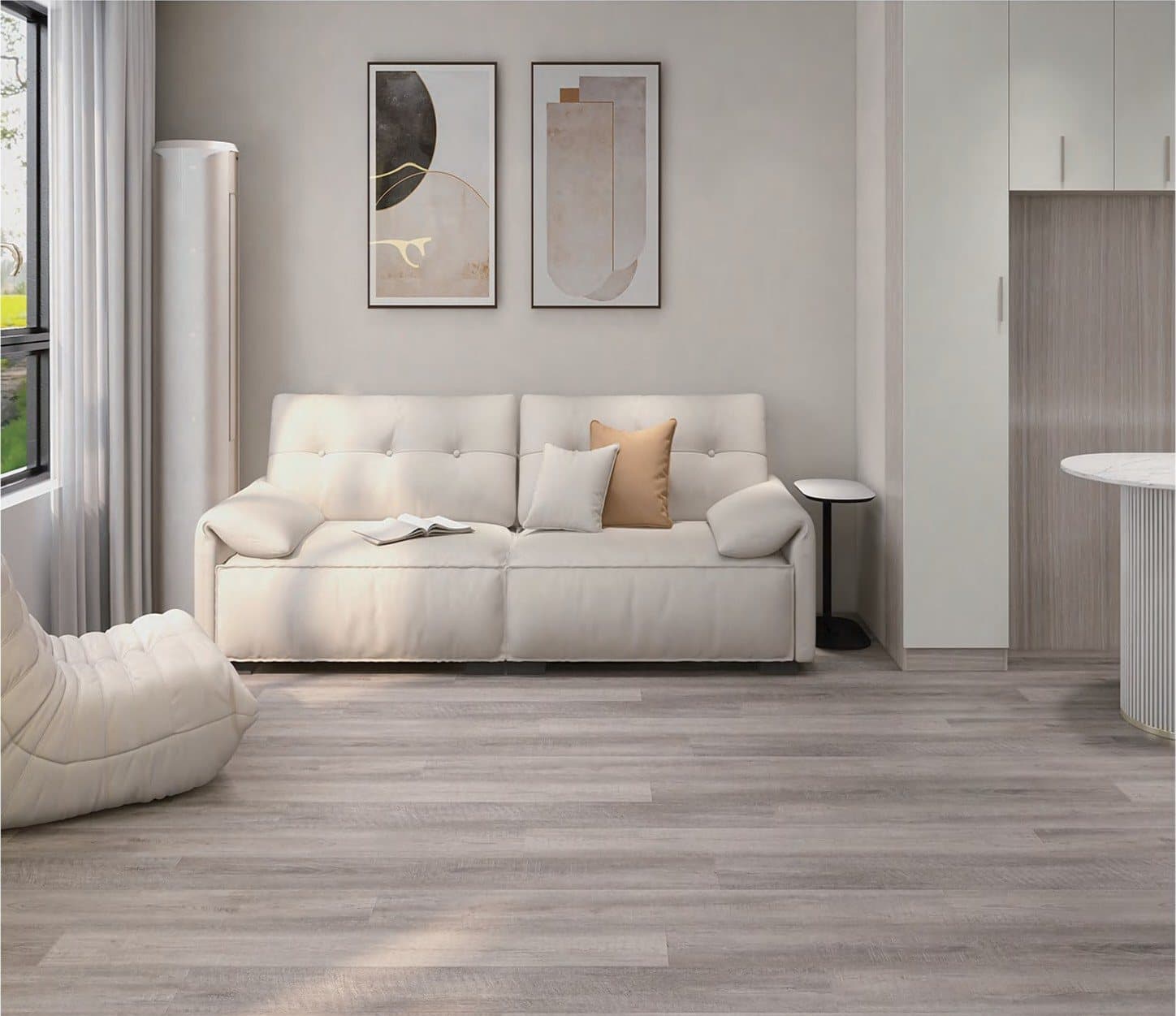 Room with Dolly Ankh Pro flooring