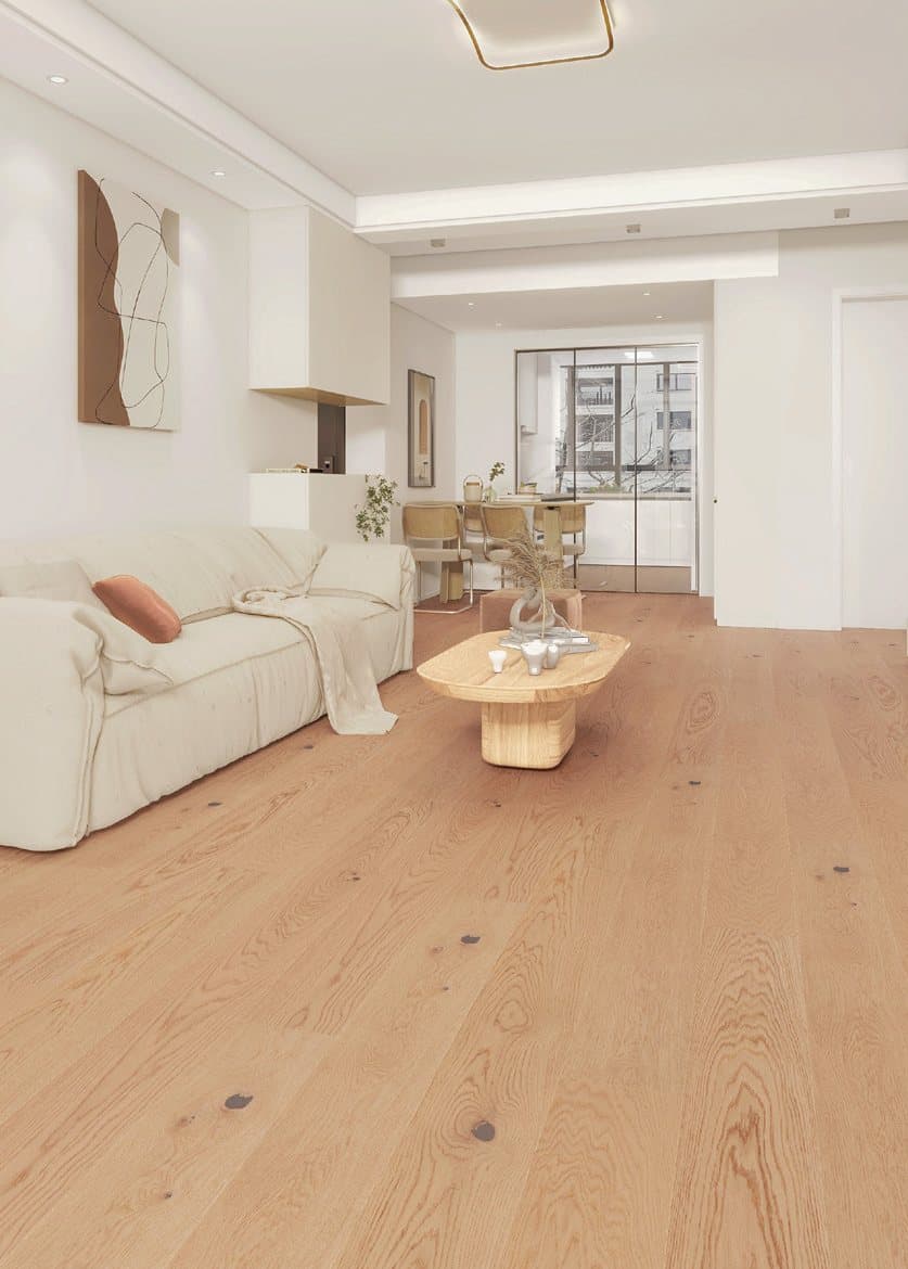 Room with Bienville Genesis flooring