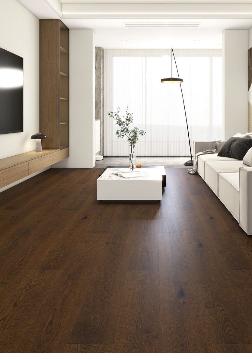 Room with Brown Madder Genesis flooring