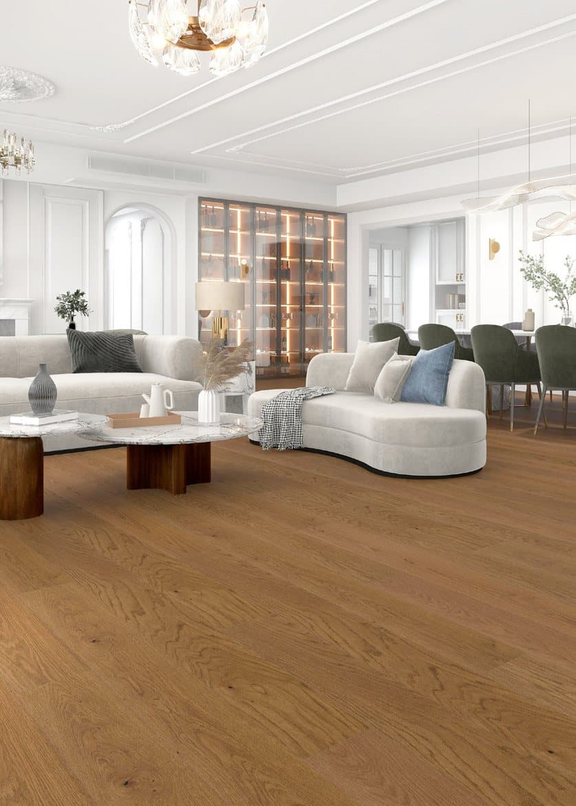 Room with Natural Genesis flooring