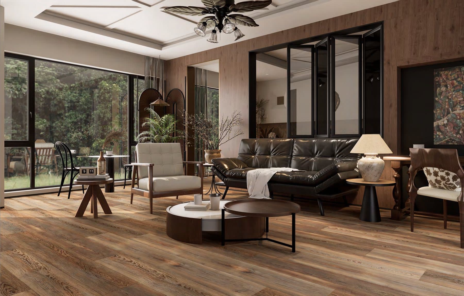 Room with Maple V-Evo XL flooring
