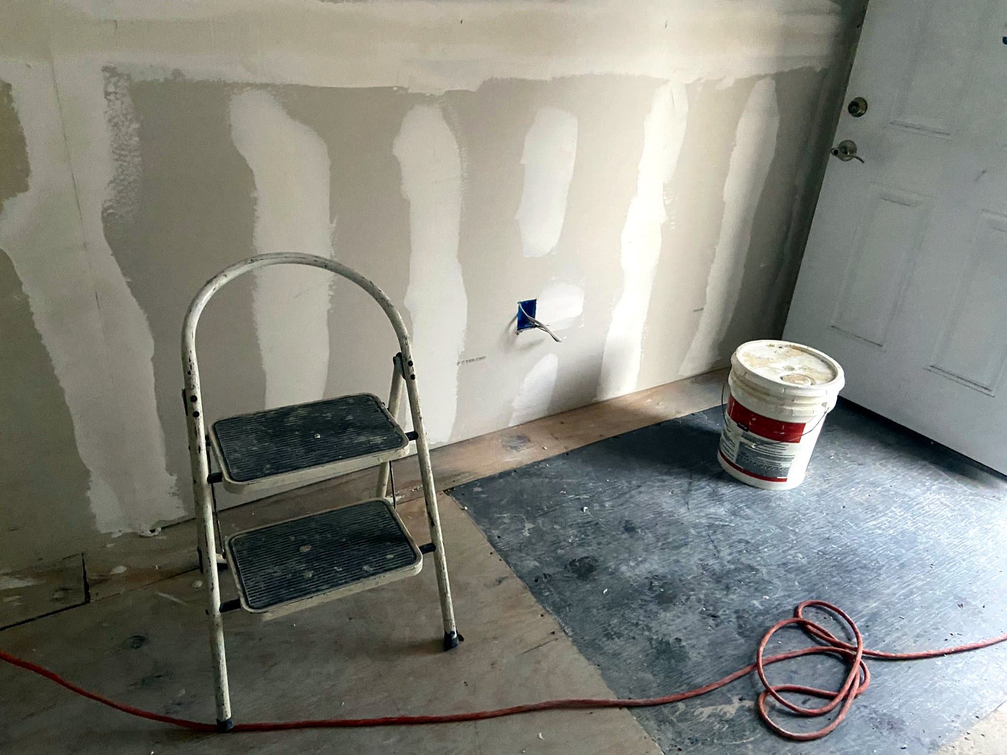 Slab preparation before new flooring