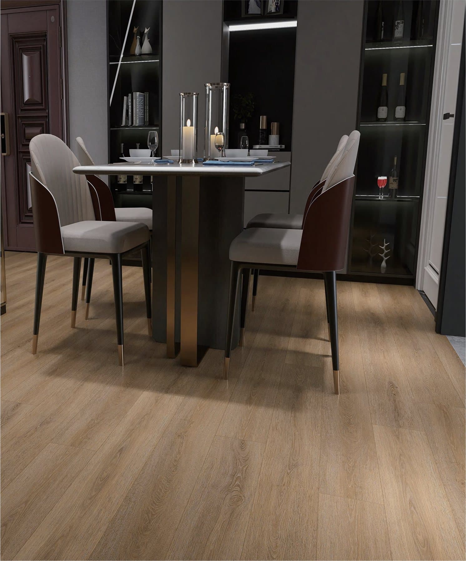 Room with Bronze Ankh Pro flooring