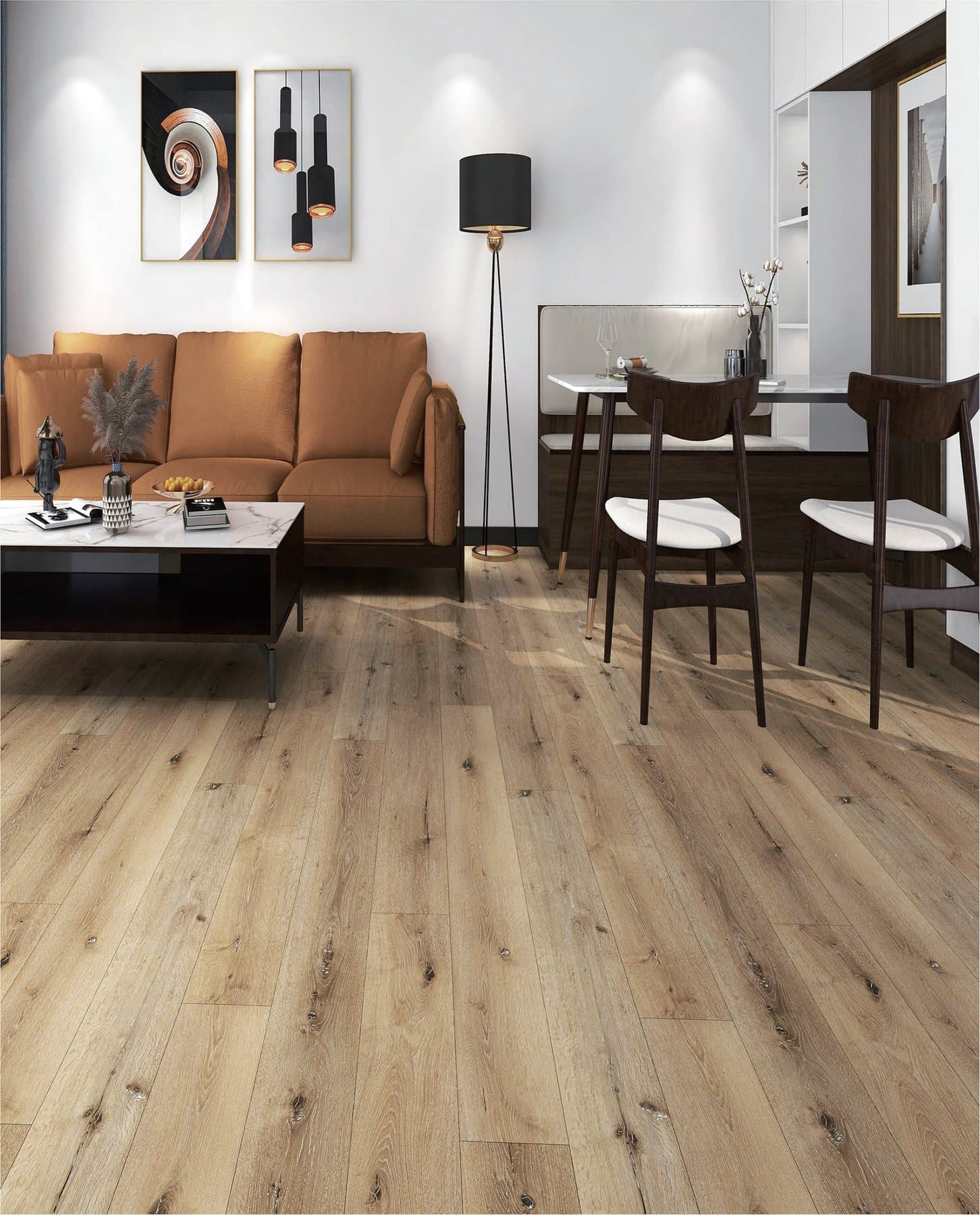 Room with Umber Ankh Pro flooring