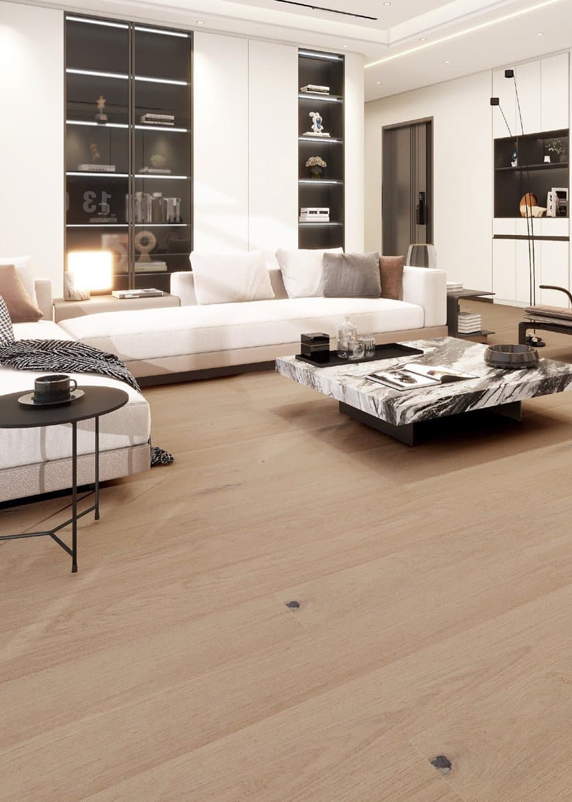 Room with Frost Genesis flooring
