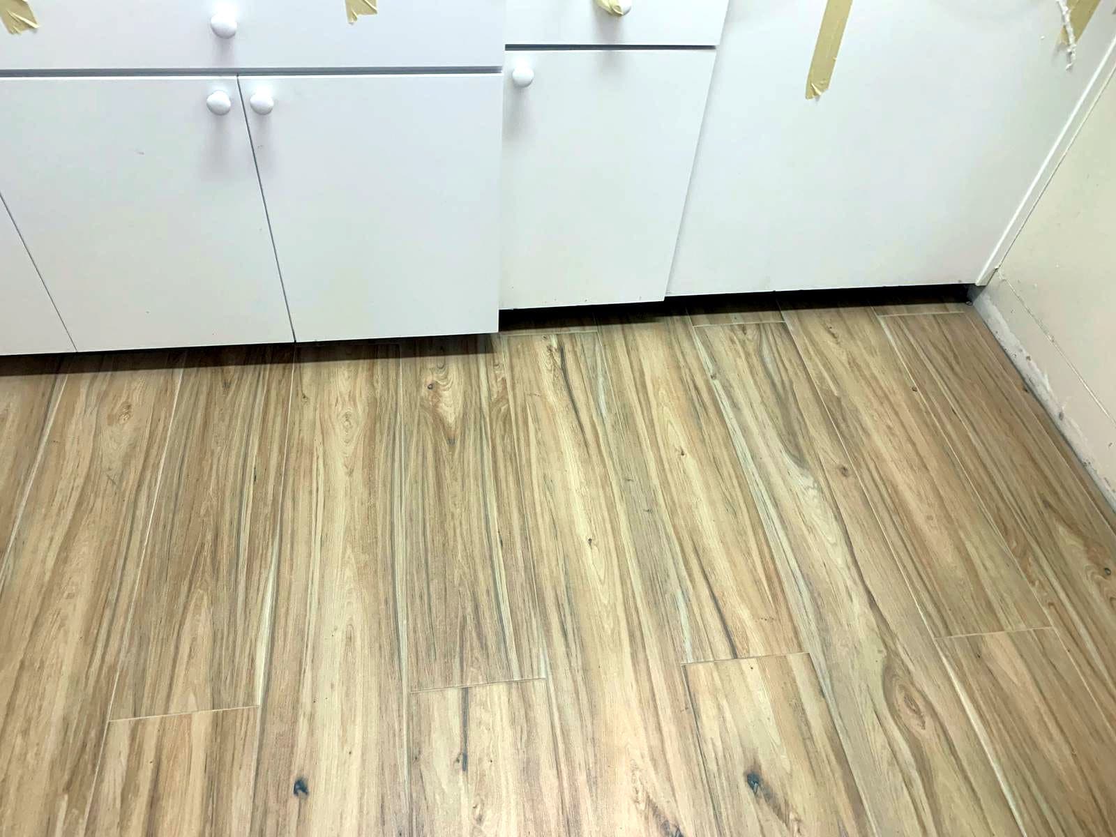 A finished floor installed by our team